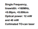405nm 40mW narrow linewidth Wavelength Stabilized Laser-产品2.png